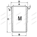 CILINDRU MOTOR BEPCO 98.42X110.75 MM