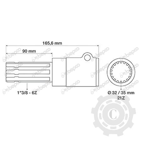 ADAPTOR Z 21XZ6 AKSAN