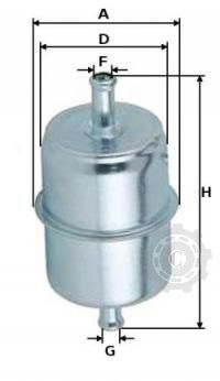 FILTRU COMBUSTIBIL P550974