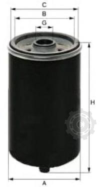 FILTRU COMBUSTIBIL XN40