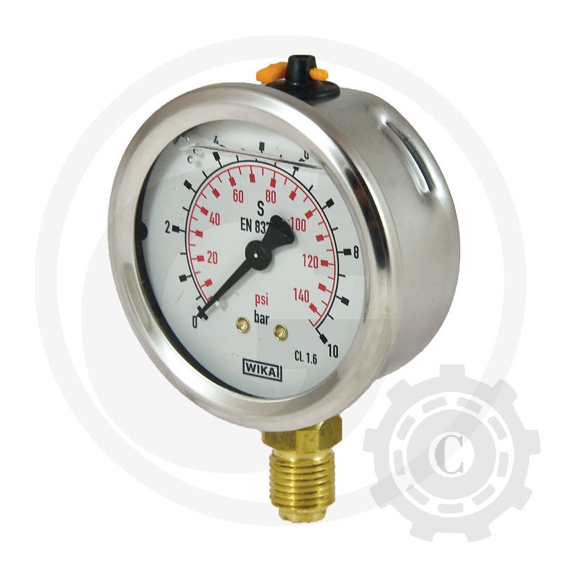 85000402 MANOMETRU 25 BAR Ø63mm - 1/4&quot;