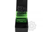 53855 Set de burghii elicoidale hss 4241, 1-13mm, negru