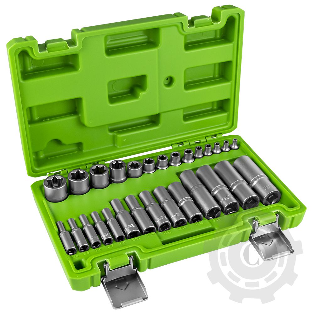 51930 SET 28 TUBULARE TORX SCURTE SI LUNGI