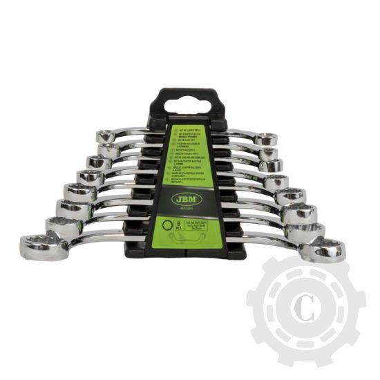 52451 SET DE 8 CHEI INELARE SEMILUNĂ