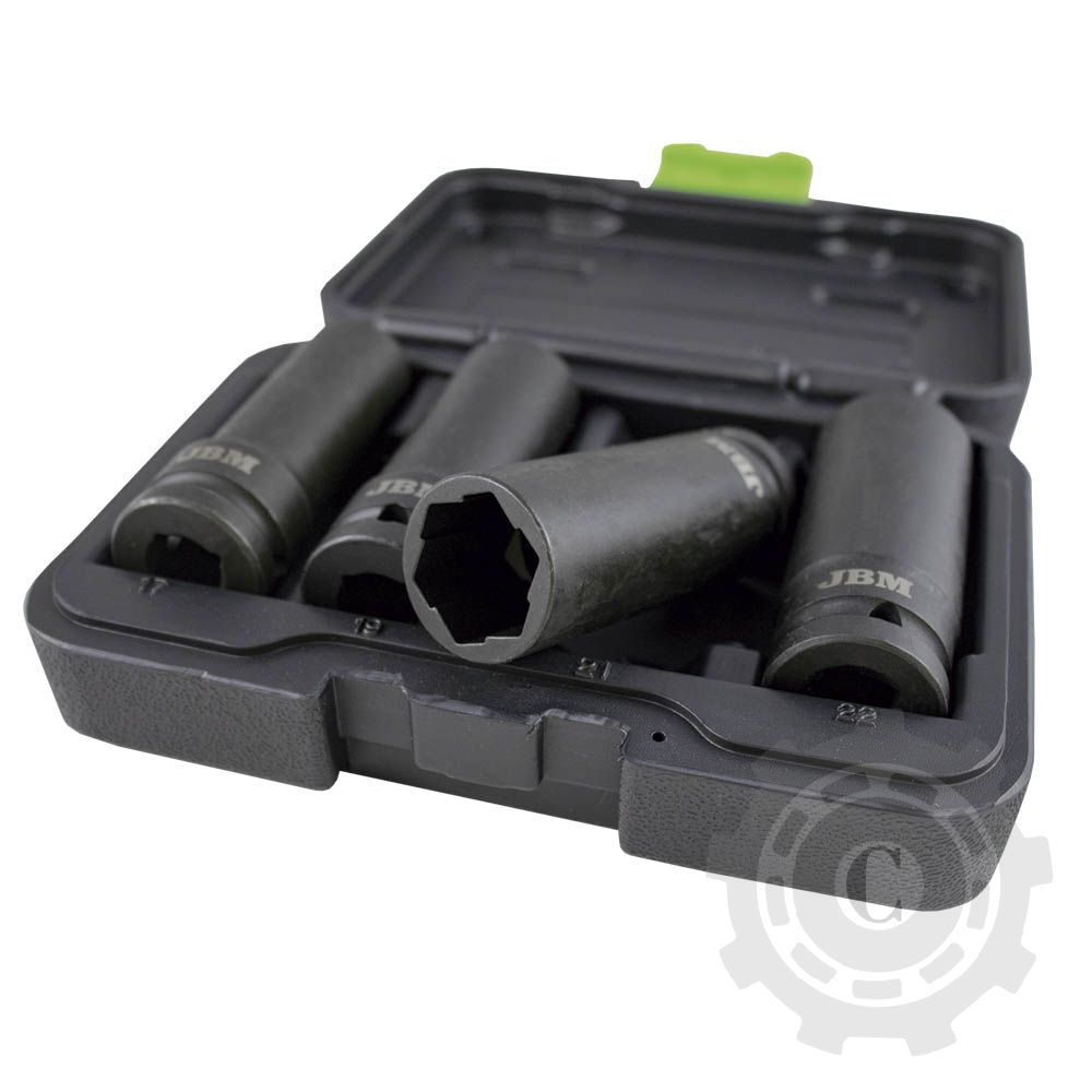 53197 SET DE 4 TUBULARE DE IMPACT PENTRU SURUBURI DE SIGURANTA
