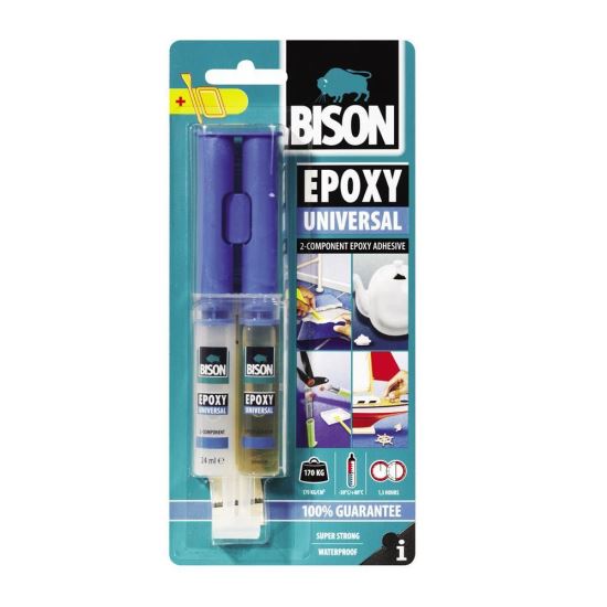 ADEZIV UNIVERSAL 2X12ML BISON EPOXY 400006
