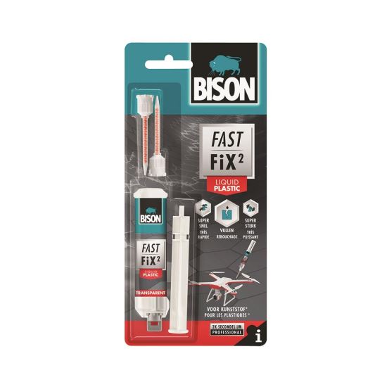 ADEZIV PLASTIC BISON FAST FIX LIQUID  10G 400058