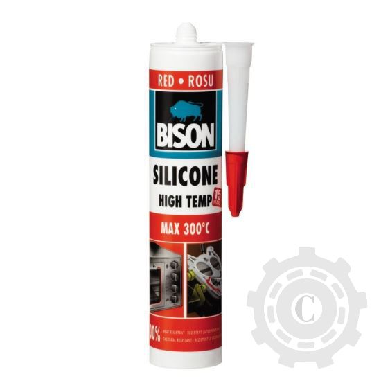 SILICON ROSU PT.TEMPERATURA 280ML 425102 BISON