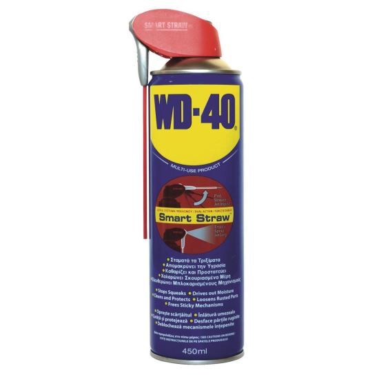 Lubrifiant multifunctional WD-40 SMART STRAW 450 ML 30237