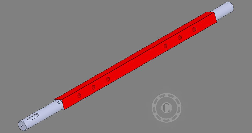AX PATRAT ZMAJ 25MM 72-0012 222.041.1001