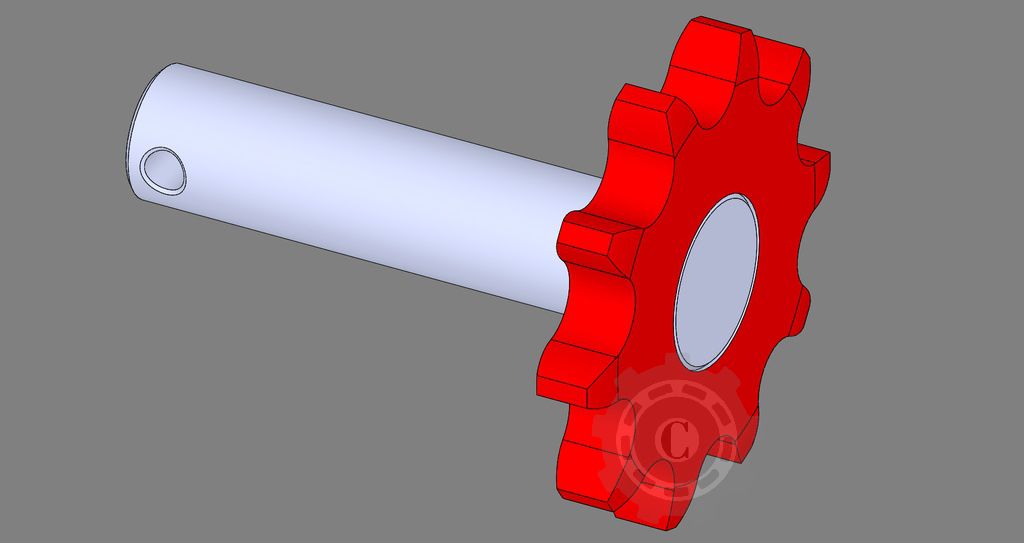 AX CU PINION 72-0025 ZMAJ