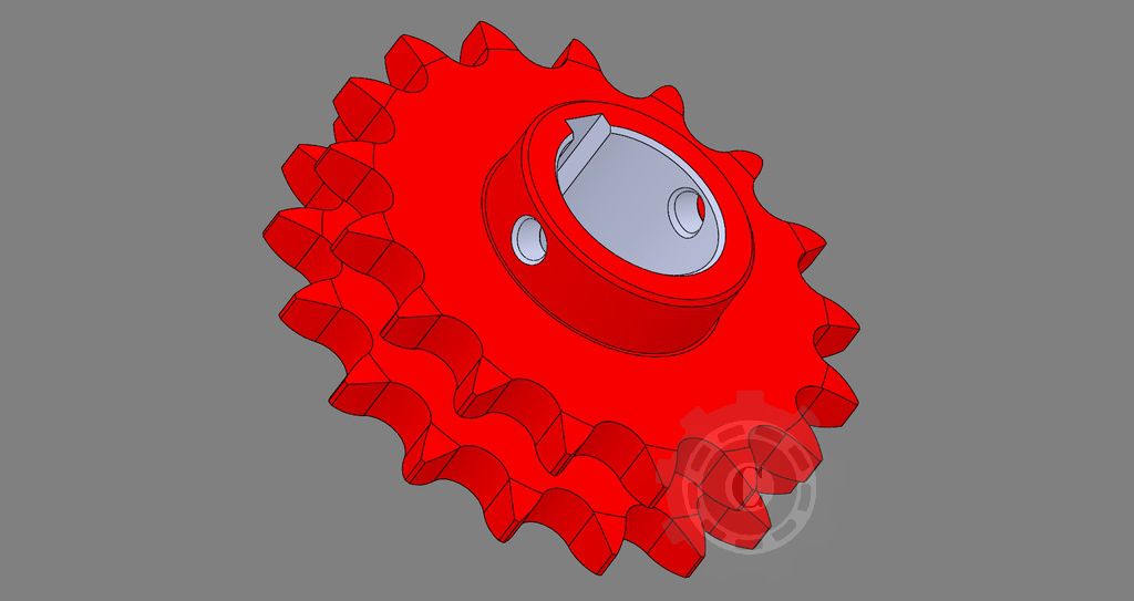 72-0316 PINION DUBLU ZMAJ