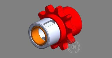 PINION Z10/19.05 D30 72-0530 ZMAJ