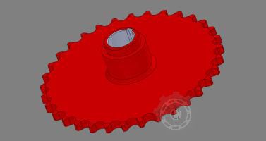 PINION Z33/19.05 D30 72-0569 ZMAJ