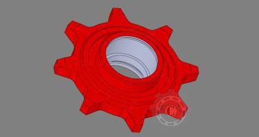 PINION Z8/38.1 D40 72-0571 ZMAJ
