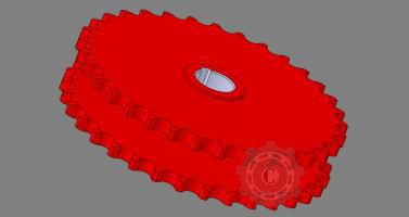 PINION DUBLU 72-0577/1 ZMAJ