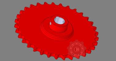 PINION Z33/19.05 D25 72-0587 ZMAJ