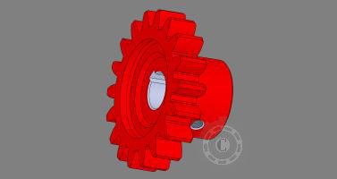 PINION Z18/5.5 D25 72-0591 ZMAJ