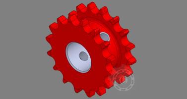 PINION DUBLU 72-0129 SIP TORNADO
