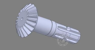 AX CU PINION CONIC 72-0713 SIP TORNADO