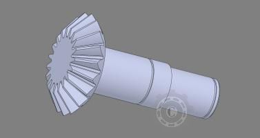 AX CU PINION CONIC 72-0715 SIP TORNADO