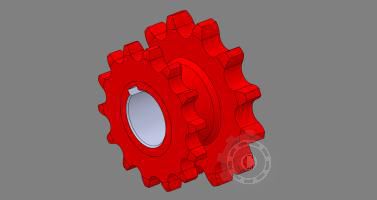PINION DUBLU 72-0716 SIP TORNADO