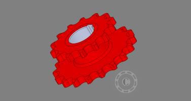 PINION DUBLU 72-0720 SIP TORNADO