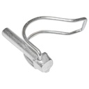 Bolț cu clemă tub 8x40mm gopart