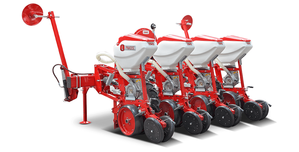 PINADISC4 SEMANATOARE PRASITOARE PE 4 RANDURI TIP DUBLU DISC CU FERTILIZARE