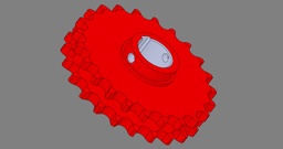[CP018735] 72-0316/3 PINION DUBLU ZMAJ