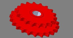 [CP018836] PINION DUBLU Z22/18/19.05 72-0532 ZMAJ
